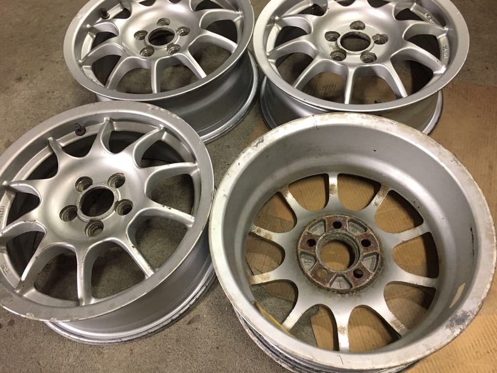 ★ENKEI IRS 4本 エンケイ プリウス インプレッサ PCD100 6J+38 重量約6K拍卖