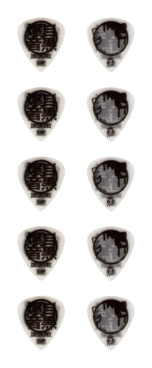即決◆新品◆送料無料ESP PA-DK07-BAKUON/10枚セット DIR EN GREY 薫 ピック/限定品/メール便拍卖