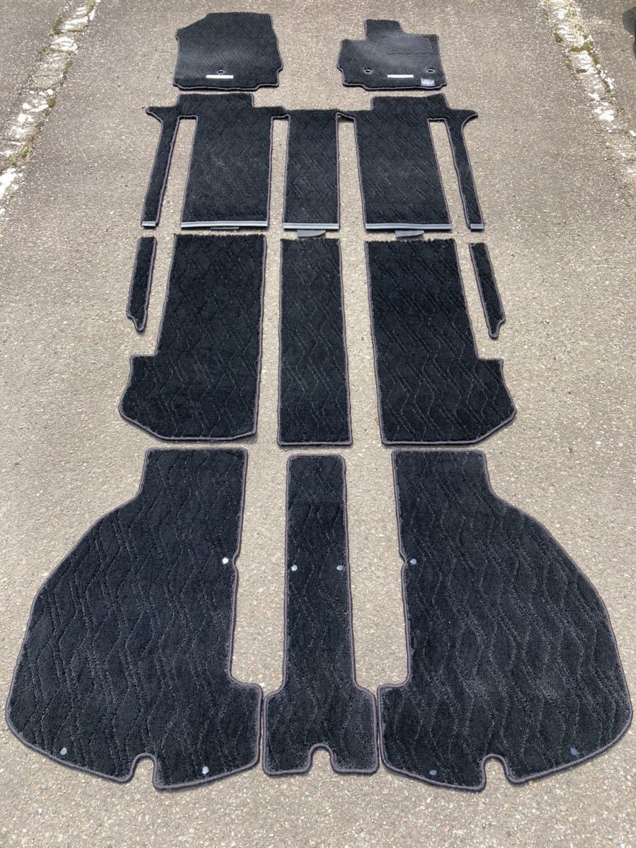 30 アルファード ヴェルファイア 純正フロアマット ロイヤルタイプ エグゼクティブシート 7人乗り SC GF ZG VL拍卖