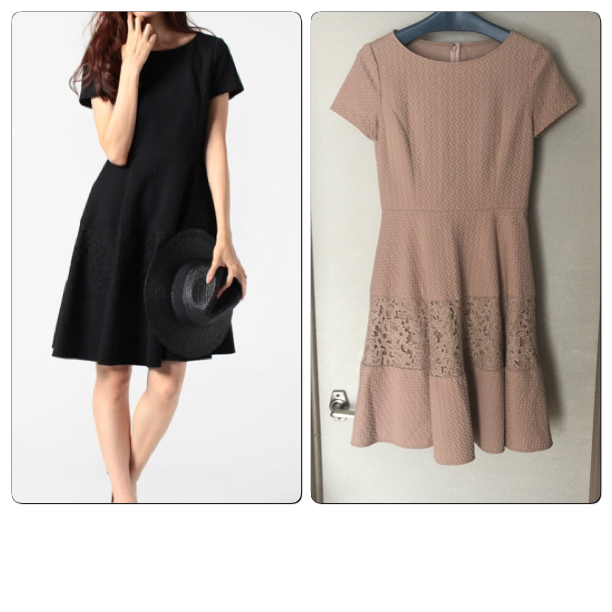 アナイブリスタJQレースフレアーワンピース拍卖