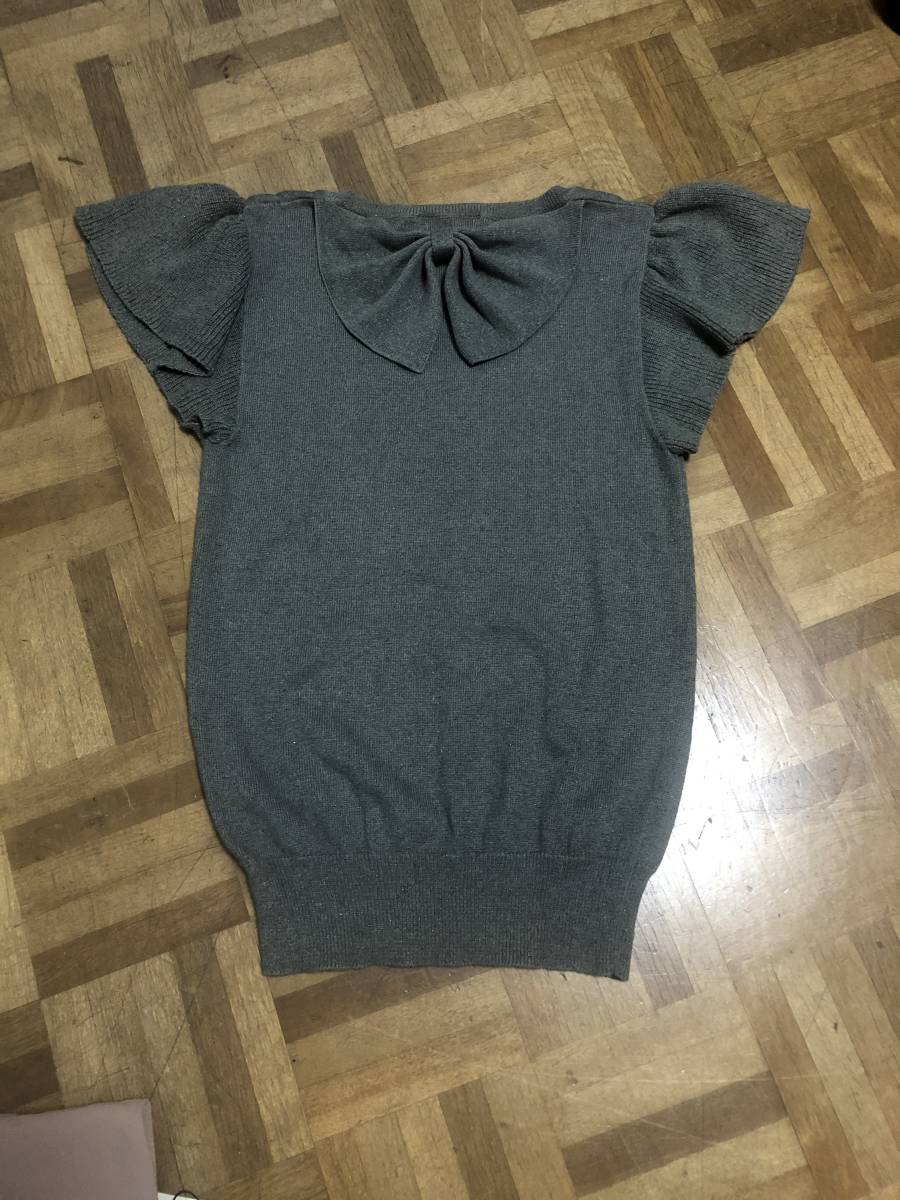 美品ポールアンドジョー PAUL & JOE バックリボンニット拍卖