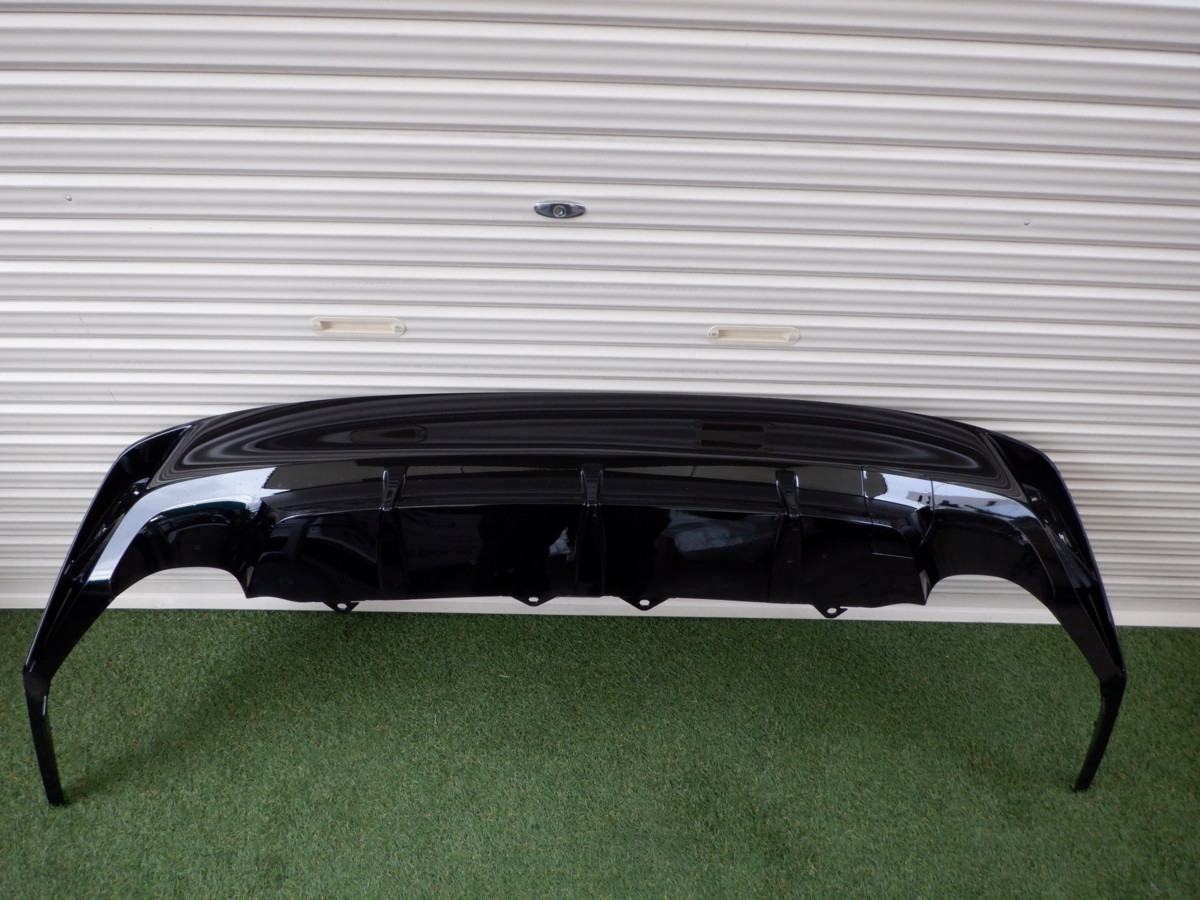 新車外し レクサス純正 ASE30 IS300 AVE30 AVE35 IS300H GSE31 IS350 Fスポーツ 後期 リア ディフューザー 52108-53090 黒223 21-10-378拍卖