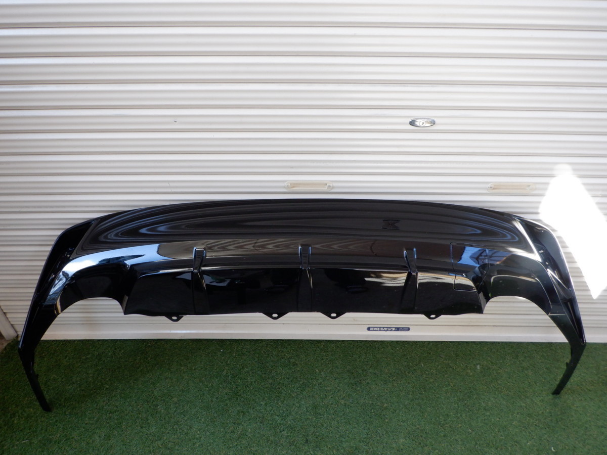 新車外し レクサス純正 ASE30 IS300 AVE30 AVE35 IS300H GSE31 IS350 Fスポーツ 後期 リア ディフューザー 52108-53090 黒223 21-10-240拍卖
