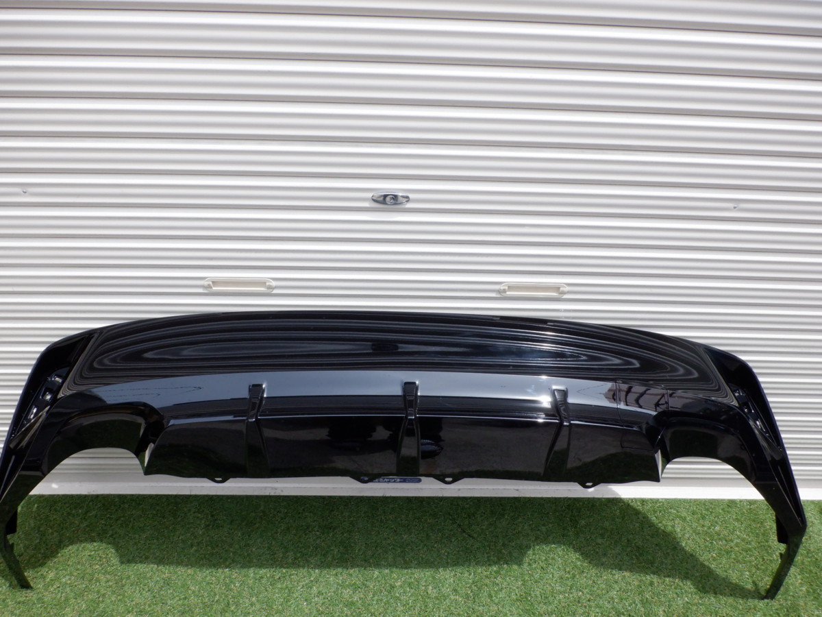 新車外し レクサス純正 ASE30 IS300 AVE30 AVE35 IS300H GSE31 IS350 Fスポーツ 後期 リア ディフューザー 52108-53090 黒223 21-5-463拍卖