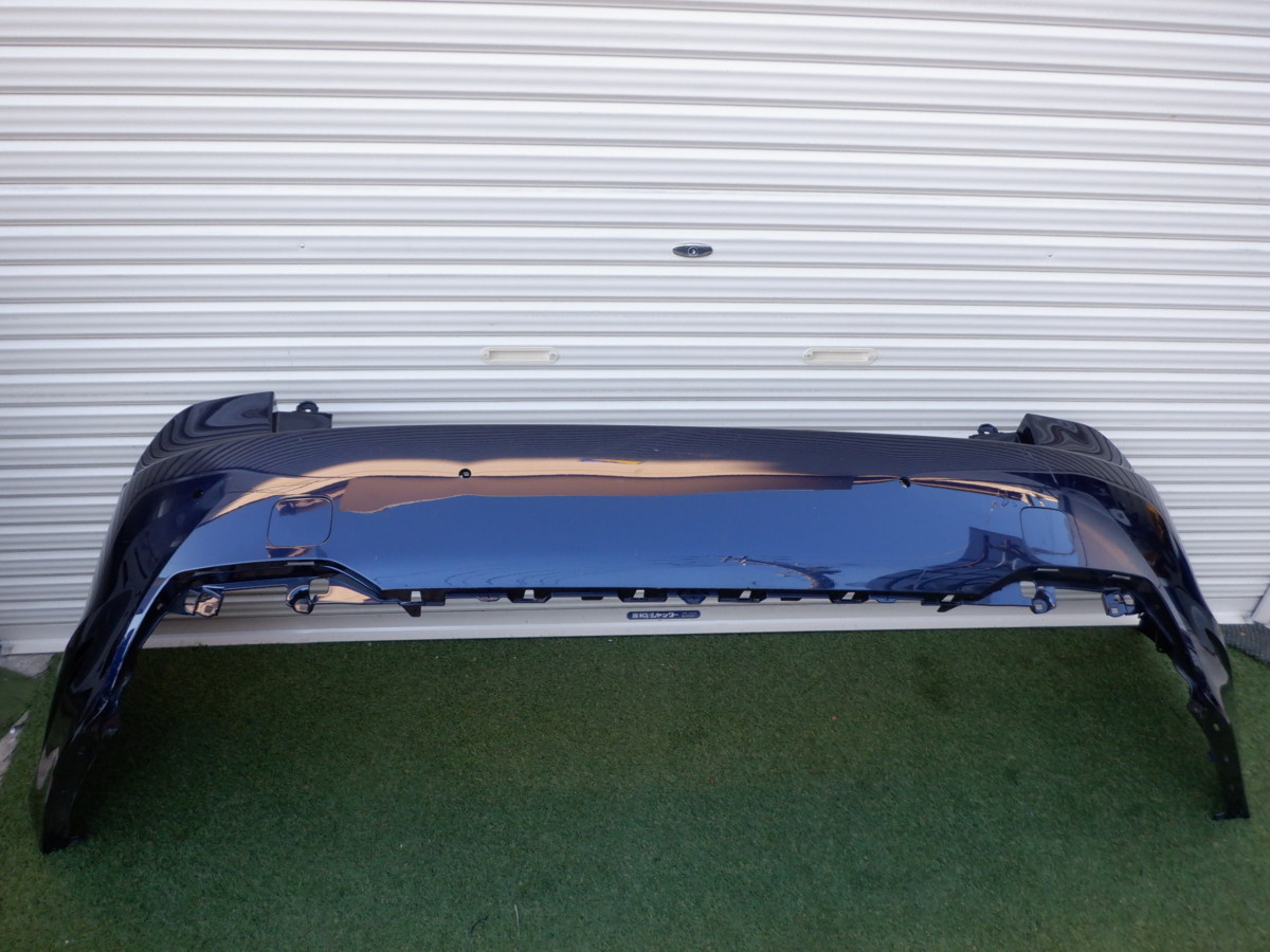 レクサス純正 VXFA50 VXFA55 LS500 GVF50 GVF55 LS500h リアバンパー ブルー 8X5 52159-50220 22-1-22拍卖