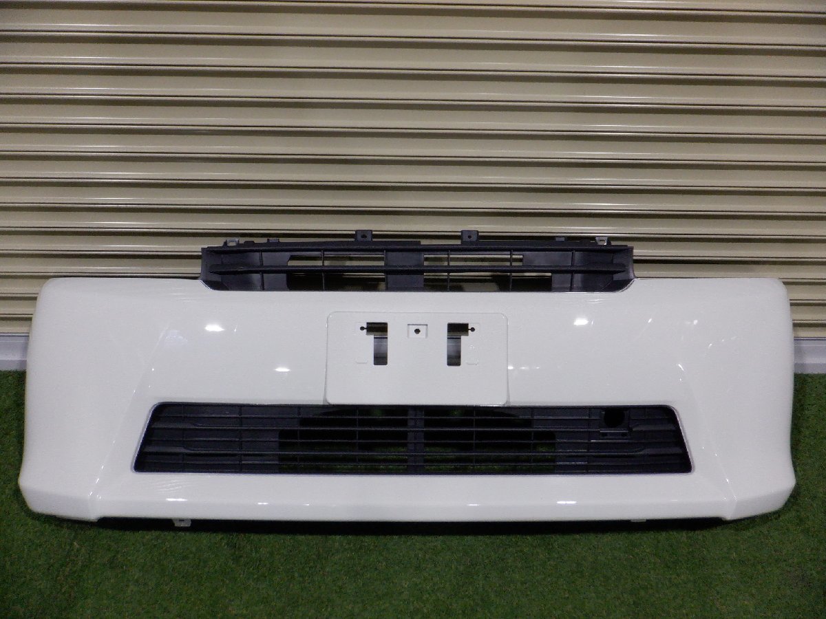 新車外し 純正 S403M S413M タウンエース バン S403V S413V グランマックス カーゴ 後期 フロントバンパー ホワイト W09 52119-BZP60拍卖