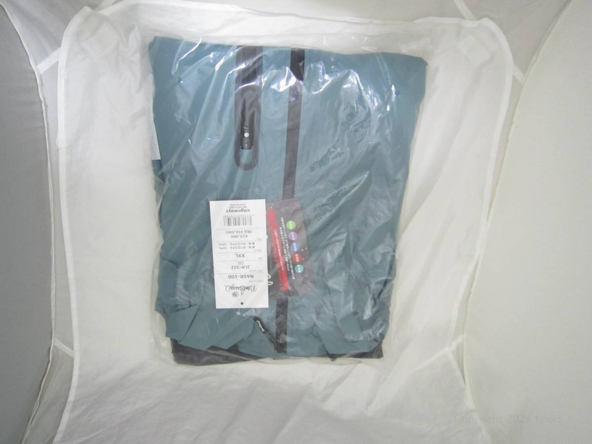 上下セット 耐水圧20000mm レインウェア XXL レインコート ストレッチ メンズ マウンテンパーカー カッパ [idk拍卖