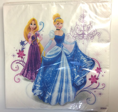 Disney (ディズニー) プリンセス 紙ナプキン20枚入り拍卖