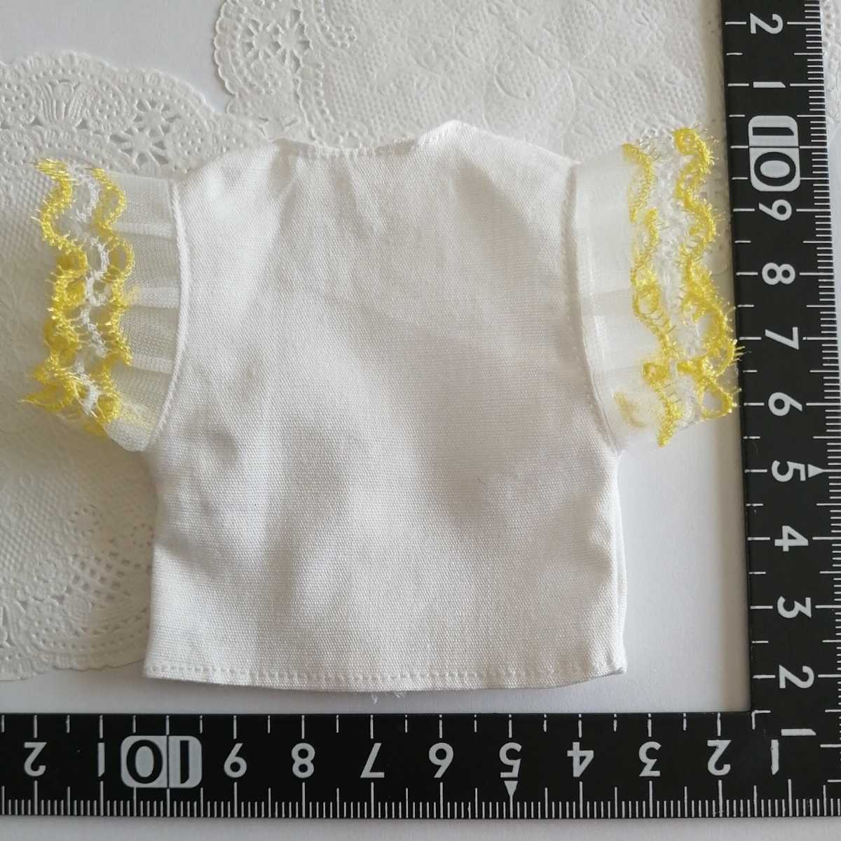 tia*゜☆:。ドール用 タミーちゃん TBleague s01 サイズ トップス 繊細チュール フリル 袖 スリーブ拍卖