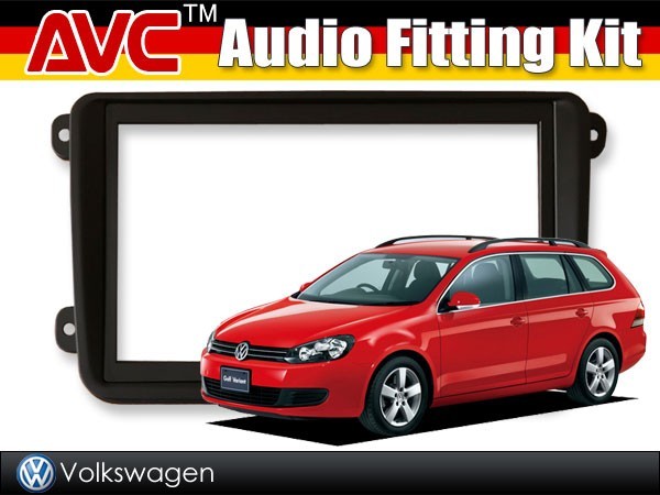 【AVC】2DINナビ取付キット - VW ゴルフ ヴァリアント 2007(H19)/9~2013(H25)/12拍卖