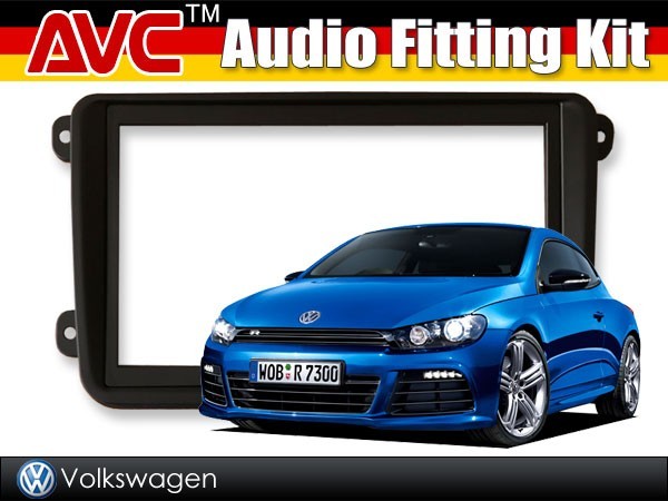 【AVC】2DINナビ取付キット - VW シロッコ - 2009(H21)/5~2014(H26)拍卖