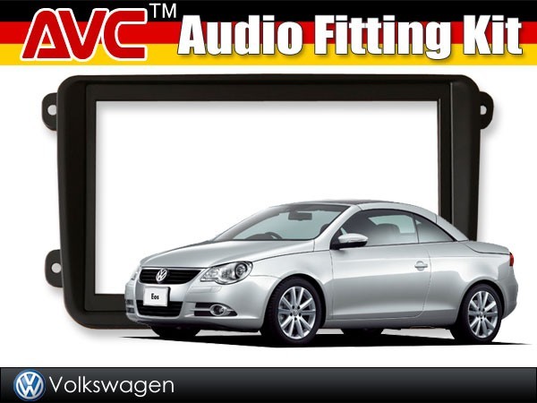 【AVC】2DINナビ取付キット - VW イオス - 2006(H18)/10~2010(H22)拍卖