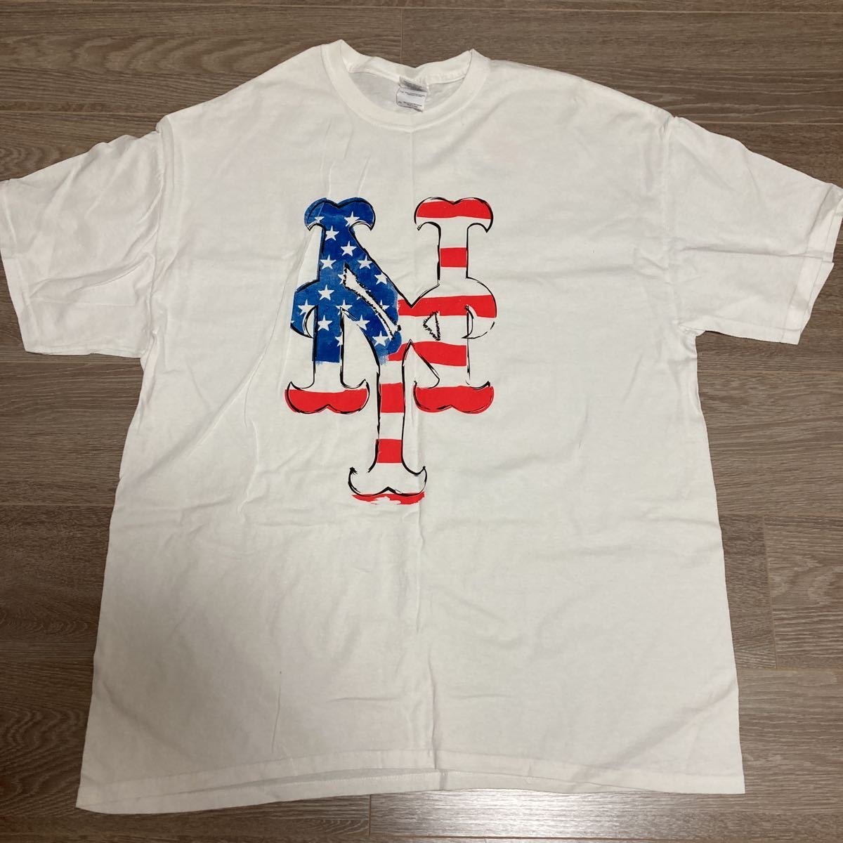 新品未使用ニューヨークメッツNew York Mets Tシャツ XL ペプシPEPSI協賛試合観戦限定品拍卖