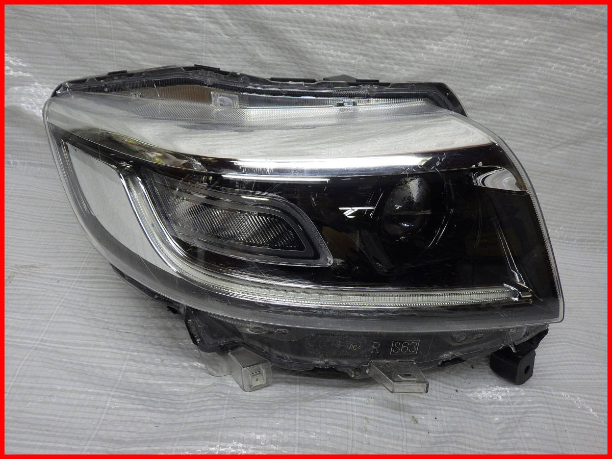 MK53S スペーシアカスタム LED右ヘッドライト右ライト 右側 ICHIKOH 1960 ヘッドランプ ランプ拍卖