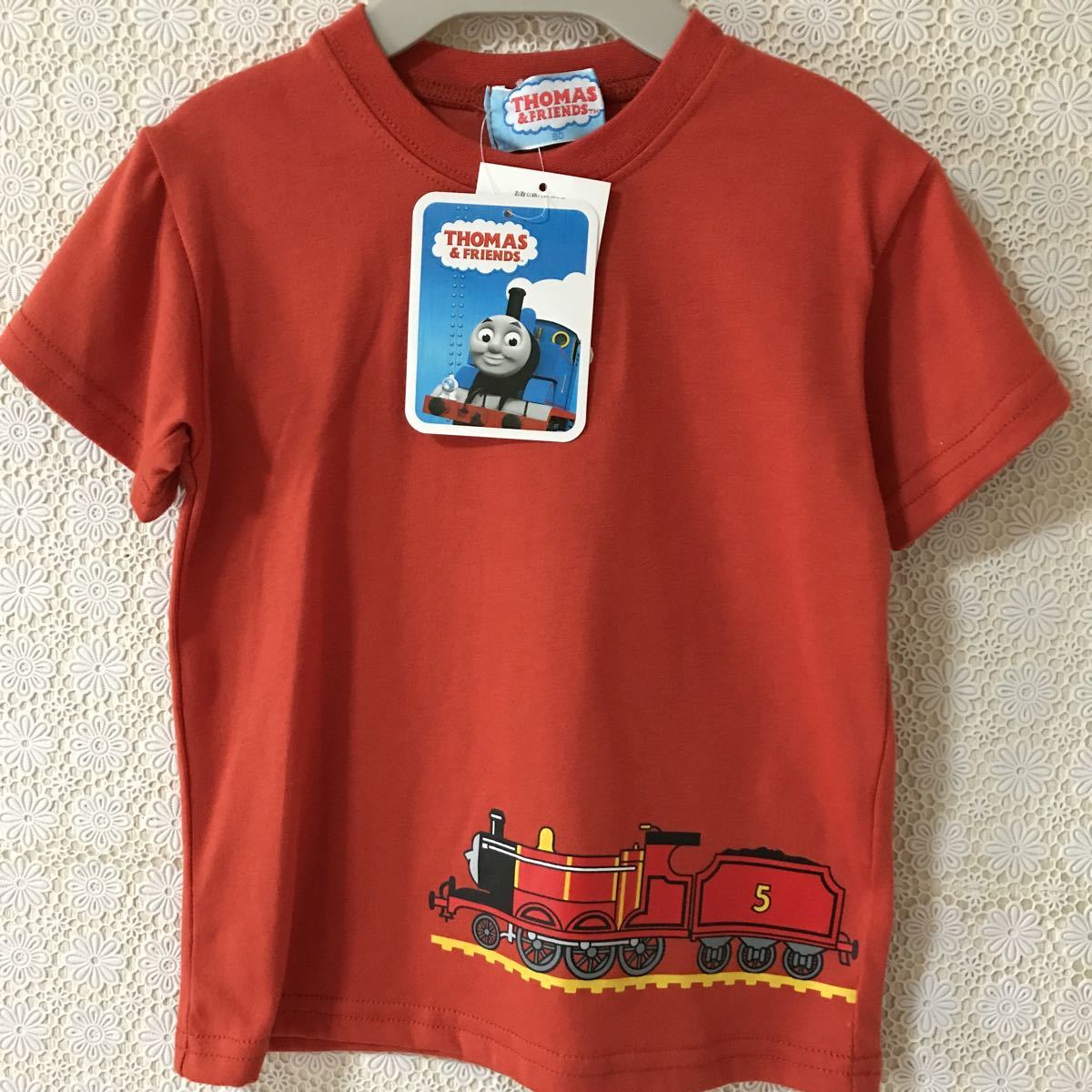 90サイズ きかんしゃトーマス『 THOMAS&FRIENDS 』半袖Tシャツ拍卖