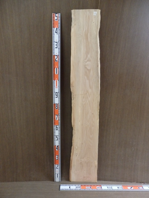 b2050136●約1m52cm×27cm×厚1.3cm タモ☆無垢板1枚板 木材 板 DIY 板材 天板 棚板 テーブル 看板 花台など種類豊富!拍卖