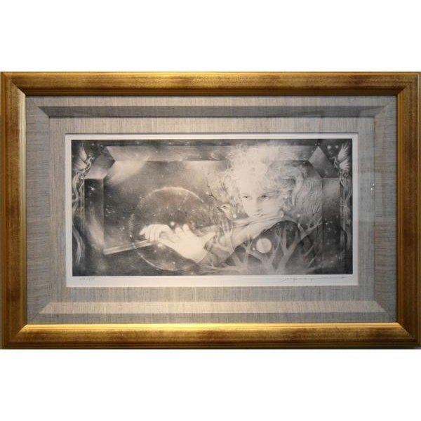 きたのじゅんこ 「光の輪」ミックスメディア 8号サイズ拍卖