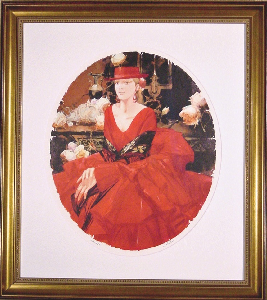 即決 斉藤三郎 「踊り子」 リトグラフ 10号サイズ拍卖