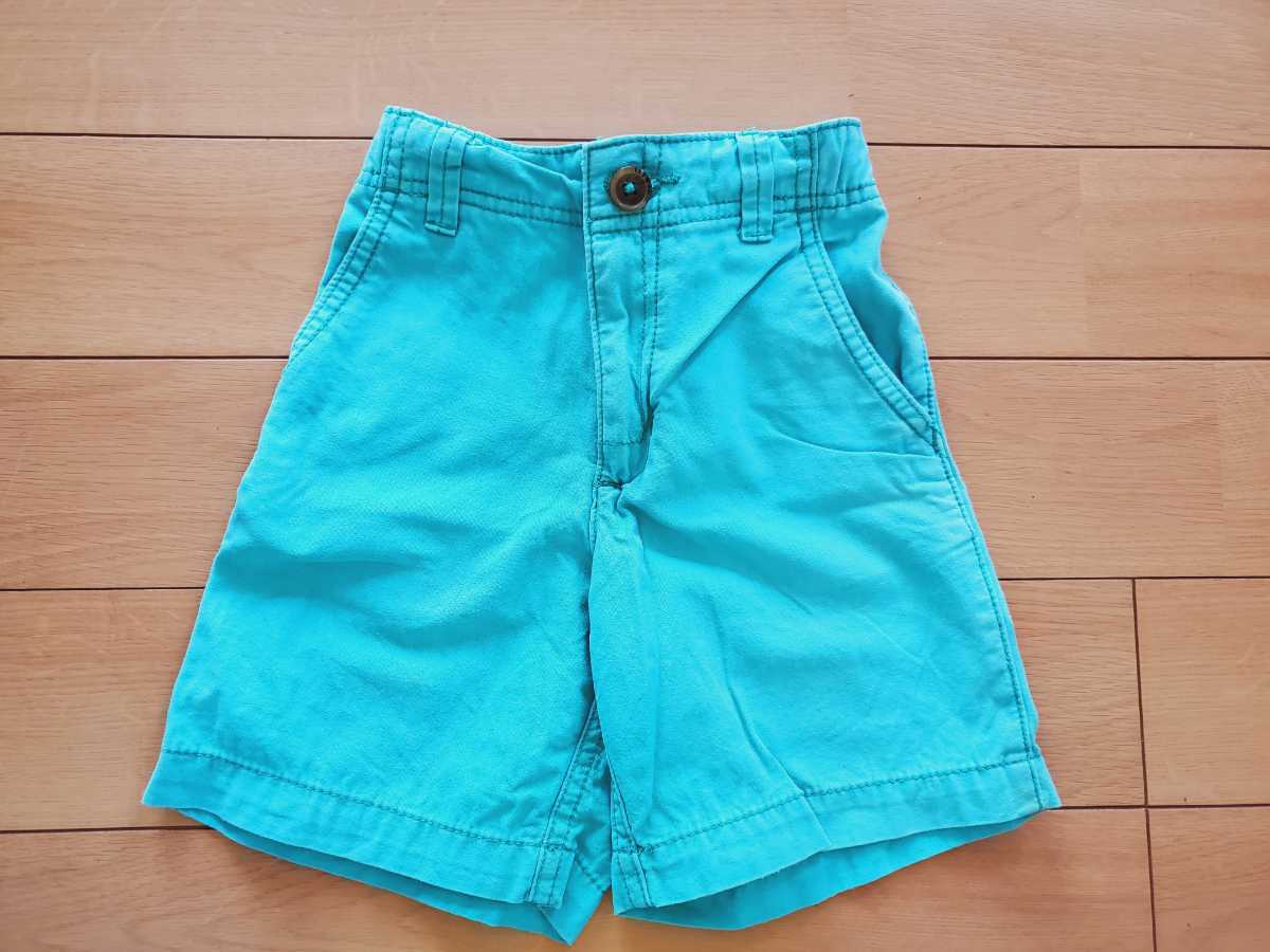 カーターズ★4★エメラルドグリーンの半ズボン★ショートハーフパンツ★男女可1001104歳拍卖