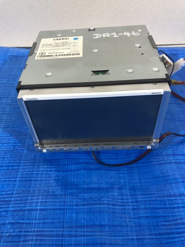 クラリオン Clarion QX-6705F-A MAP2007年 スバル車 純正 HDDナビ ワンセグ・CD ID: 433拍卖