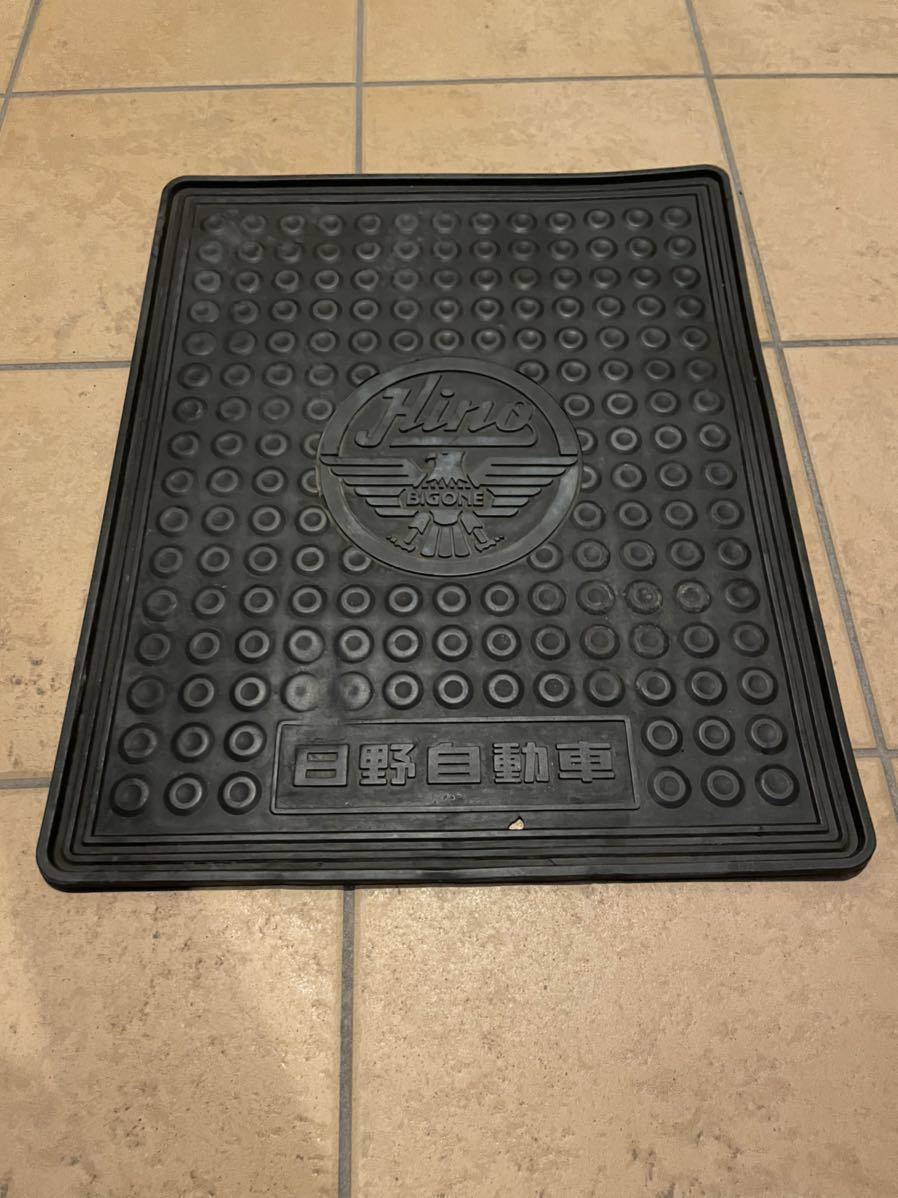 日野 純正 フロアマット ジャンク ブラック 黒 レンジャー プロフィア デュトロ HINO 運転席 助手席拍卖