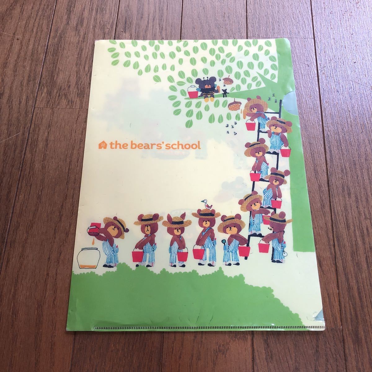 the bears'school クリアファイル拍卖