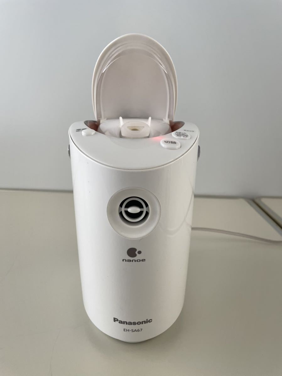 Panasonic パナソニック ナノケア スチーマー nanoe 美顔器 EH-SA67 スチームブロック ナノイー ブロック 中古 通電確認済み拍卖