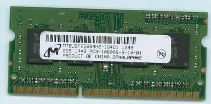 東芝対応2GB PC3-10600 204Pin【PAME2006,PAME2007,PAME2008互換品】即決 相性保証拍卖