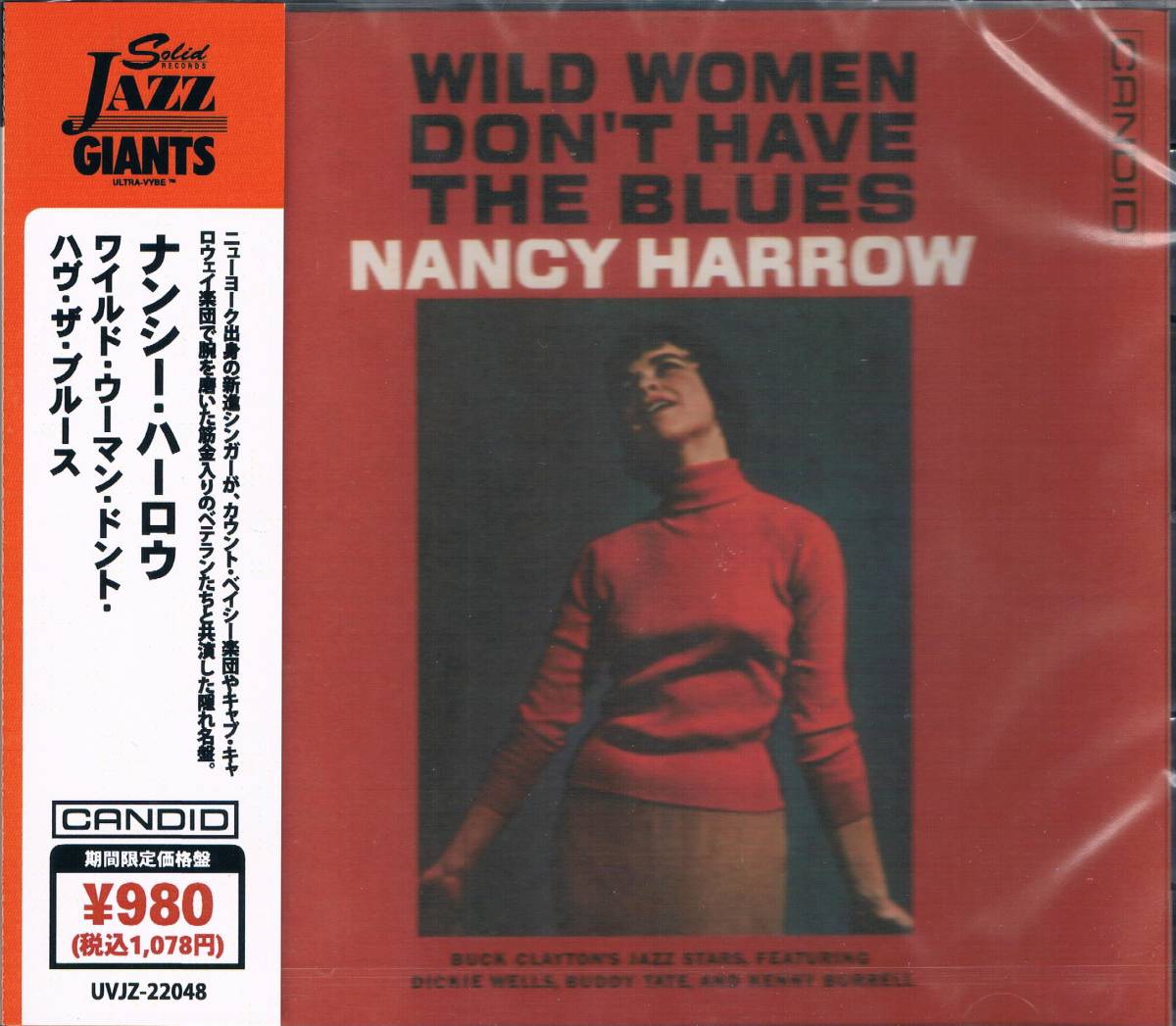 期間限定価格★ナンシー・ハーロウNancy Harrow/ワイルド・ウーマン・ドント・ハヴ・ザ・ブルースWild Woman Don't Have The Blues拍卖
