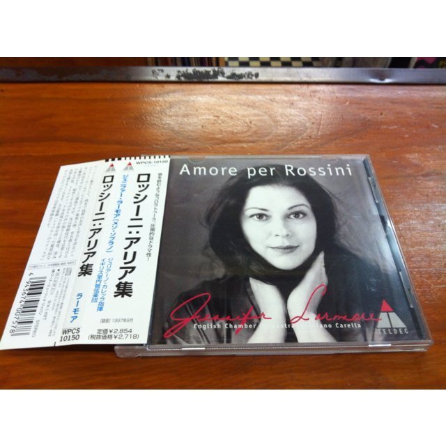 ◎ ジェニファー・ラーモア larmore / ロッシーニ:アリア集 帯付CD amore per rossini拍卖
