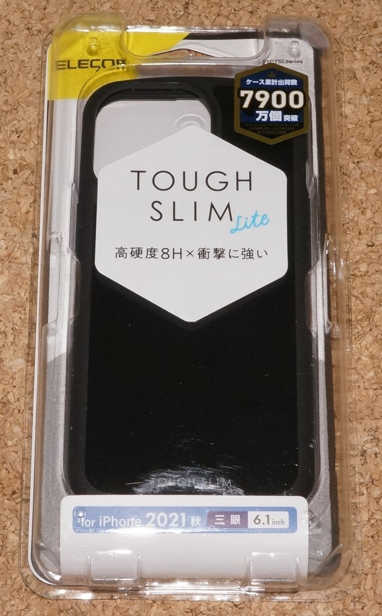 ★新品★ELECOM iPhone13Pro TOUGH SLIM LITE タフスリムライト ブラック拍卖