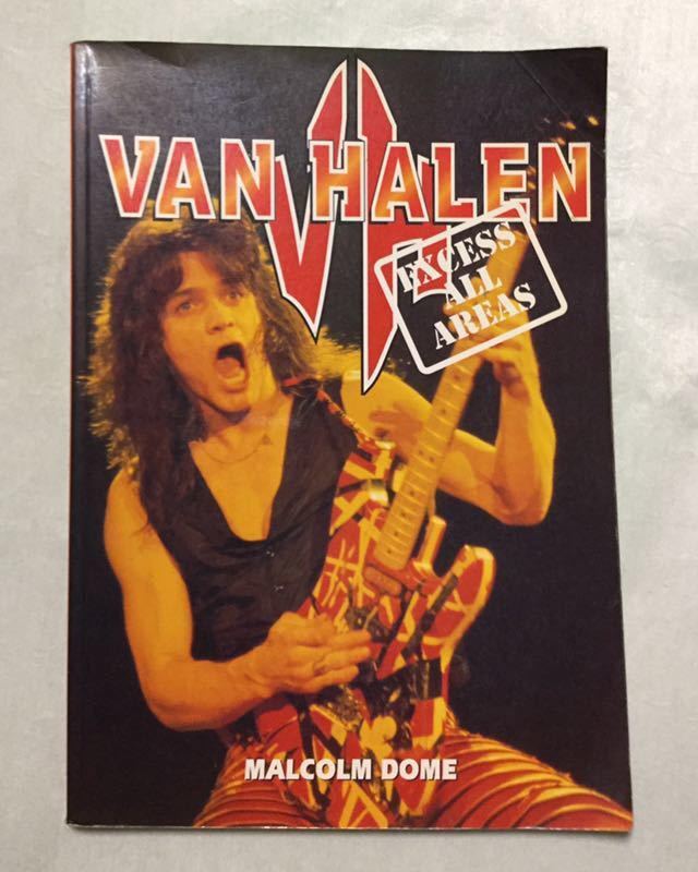 VAN HALEN ヴァン・ヘイレン『EXCESS ALL AREAS』Malcolm Dome著拍卖