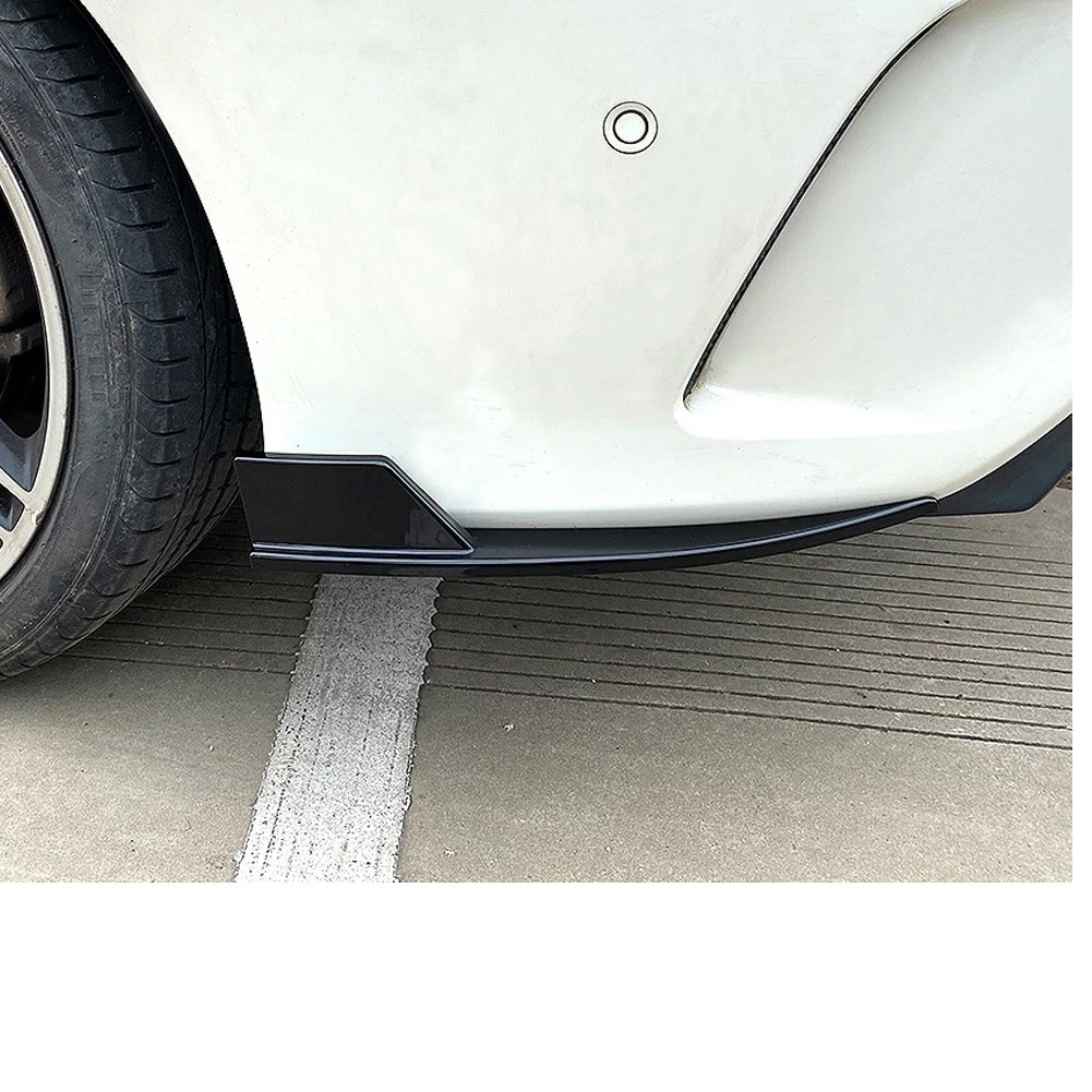 2枚 メルセデスベンツCLAクラスC117W117CLA180 200220 250 260 AMGCLA452013-2019カーリアバンパースポイラートリムカバーアクセサリー用拍卖