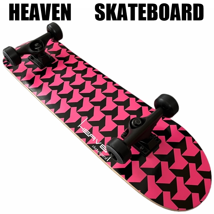 ヘブン ハイスペック コンプリート スケートボード ジオメトリーD 31×7.75 選び抜かれた高品質のスケボー拍卖