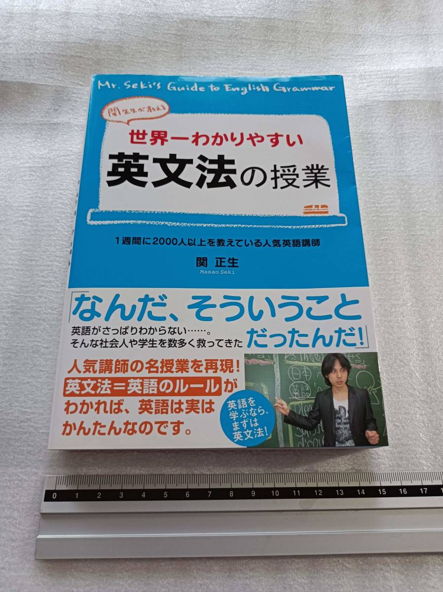 世界一わかりやすい英文法の授業 関正生 中経出版 英語参考書 受験 大学入試拍卖