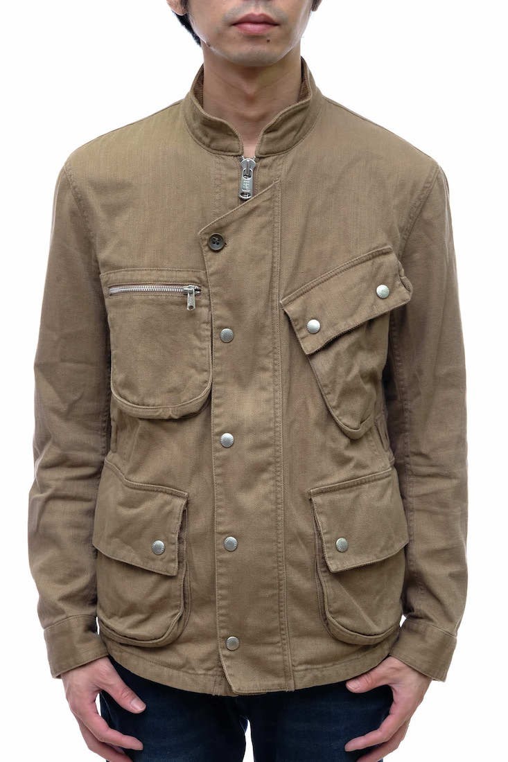 nonnative ノンネイティブ ジャケット NN-J2209 RIDER JACKET - COTTON CHINO CLOTH モーターサイクルジャケット拍卖