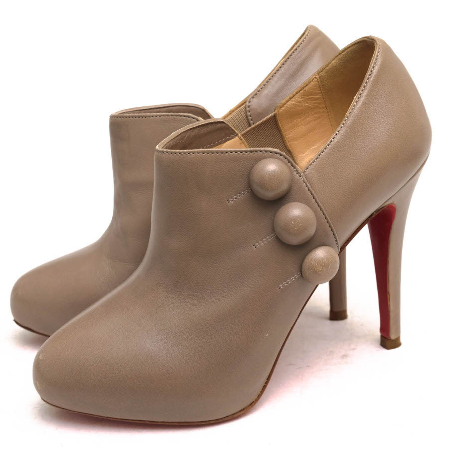 Christian Louboutin クリスチャン ルブタン ブーティ C'est Moi Ankle BOOTS ショートブーツ 牛革 カーフ アンクルブーツ拍卖