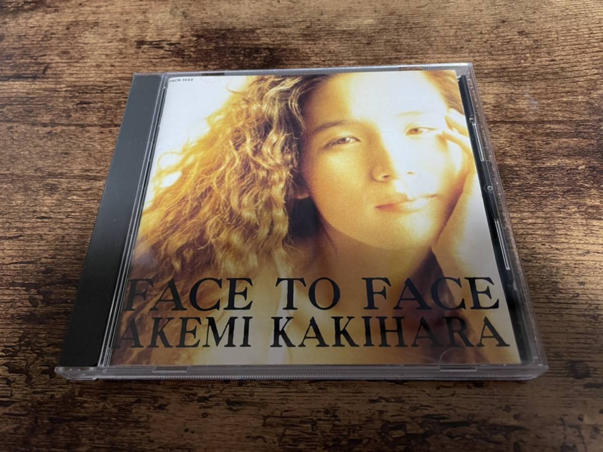 柿原朱美CD「フェイス・トゥ・フェイス FACE TO FACE」AK●拍卖