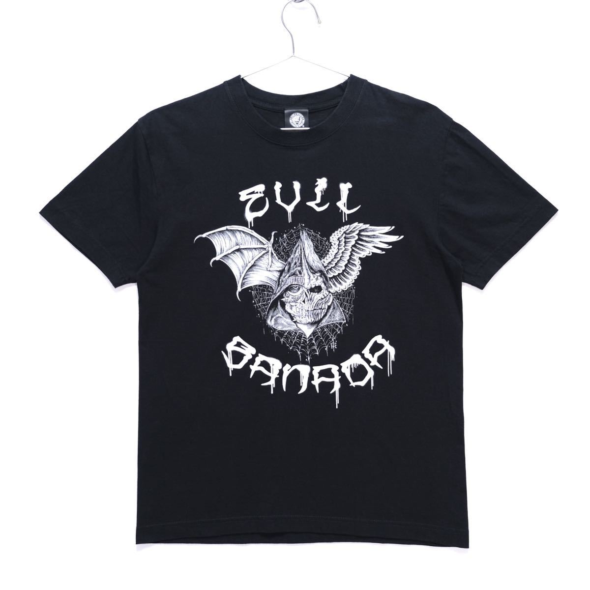 【送料無料】新日本プロレス/EVIL&SANADA×TOKYO HIRO TEE(トーキョー・ヒロ)/タッグTシャツ/イービル/真田聖也/ブラック/Lサイズ拍卖