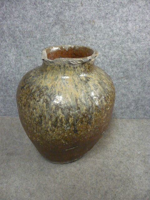 【政】30957 常滑茶壷 自然釉 茶道具 骨董 古物拍卖