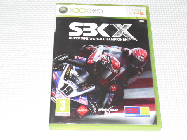 xbox360★SBK X SUPERBIKE WORLD CHAMPIOMSHIP 海外版 PAL★箱付・説明書付・ソフト付拍卖