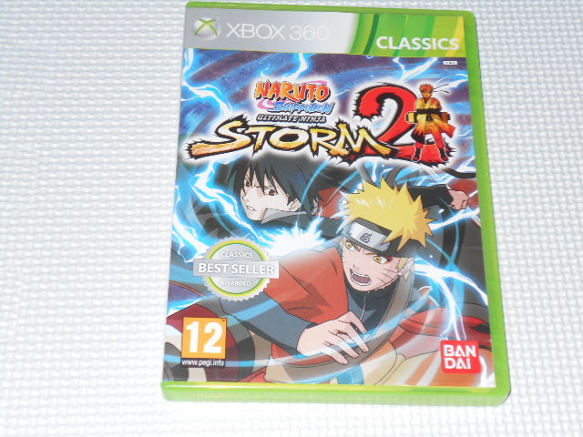 xbox360★NARUTO SHIPPUDEN ULTIMATE NINJA STORM 2 海外版 PAL★箱付・説明書付・ソフト付拍卖