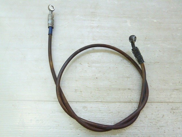 ドラッグスター400・4TR★フロントブレーキオイルホース・110cm★HY7-32(60)拍卖