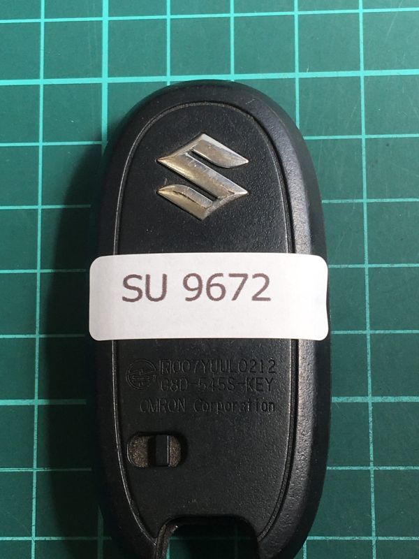 SU 9672 スズキ マツダ 純正 スマートキー キーレス スペーシア カスタム ソリオ バンディット フレア カスタム3B 3ボタン拍卖