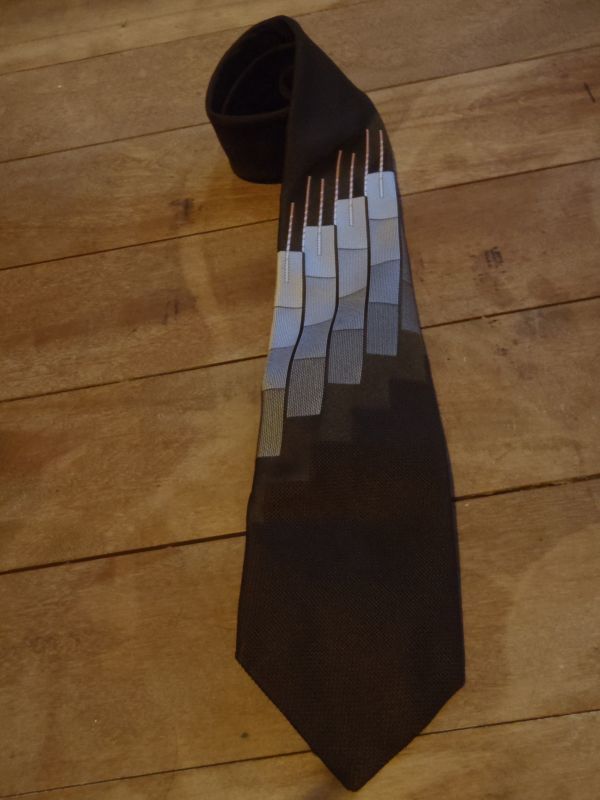 ネクタイ 茶 ブラウン 東レ シルック Sillook 日本製 拍卖