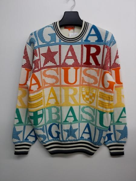 セーター 50%OFF アンジェロ・ガルバス 秋冬物 ロゴ入り(L)新品拍卖