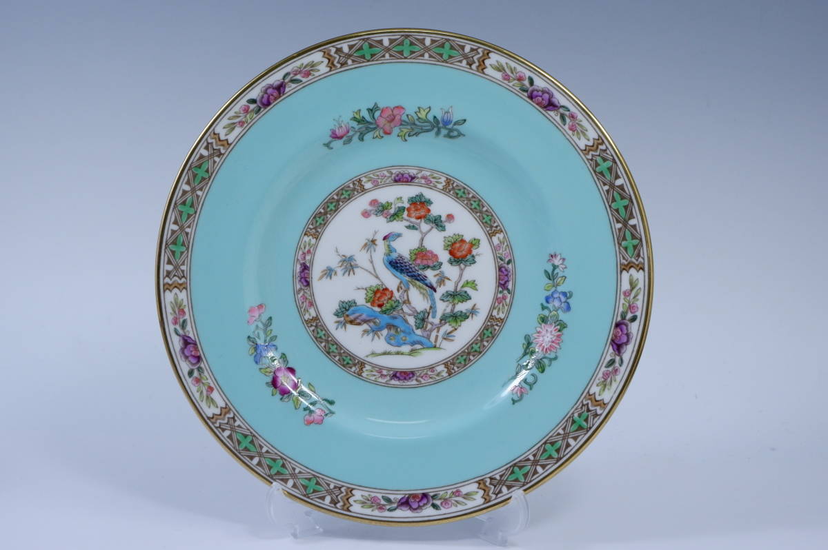 ウェッジウッド バイドフォード プレート 20cm Bideford Wedgwood 緑壺 廃盤拍卖