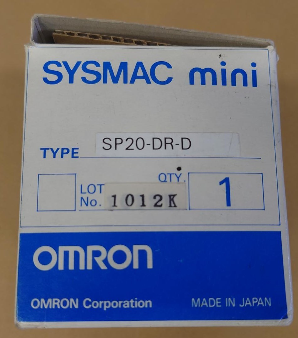 OMRON オムロン SP20-DR-D プログラマブルコントローラー 未使用品拍卖