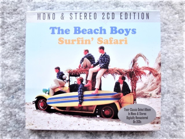 D【 ザ・ビーチ・ボーイズ / SURFIN' SAFARI MONO & STEREO 2CD EDITION 】スリーブケース入り CDは4枚まで送料198円拍卖