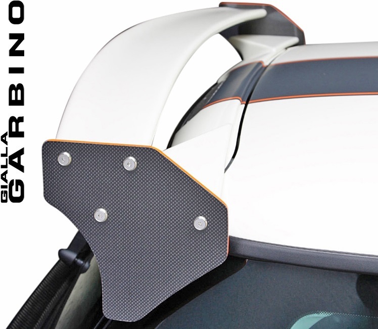 【M's】BMW R53 ミニ クーパーS RE16 後期 (2004y-2006y) GIALLA タイプX リヤウイング V2 / ジアラ ガルビノ エアロ パーツ リアウイング拍卖